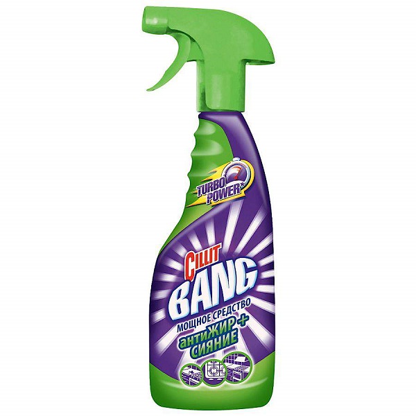 CILLIT BANG мощное средство антиЖИР+СИЯНИЕ спрей 750мл