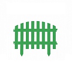 Забор декоративный GRINDA "АР ДЕКО", 28х300см, зеленый